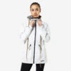 Kalenji VESTE RAIN RUN 500 FEMME BEIGE -Kalenji veste rain run 500 femme beige