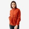 Kalenji Veste Running Coupe Vent Femme - Wind Breath Marron -Kalenji veste running coupe vent femme wind breath marron